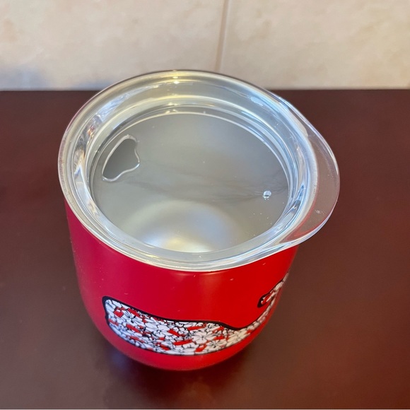 NWT VINEYARD VINES x TARGET RED HIBISCUS WHALE LID WINE CUP TUMBLER Travel Beach - Picture 5 of 9